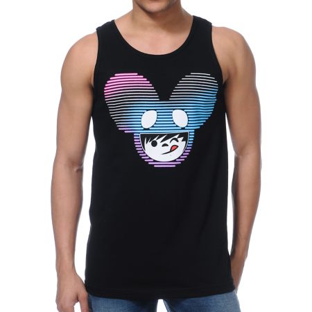 Neff x Deadmau5 Nightlight Radder Black Tank Top