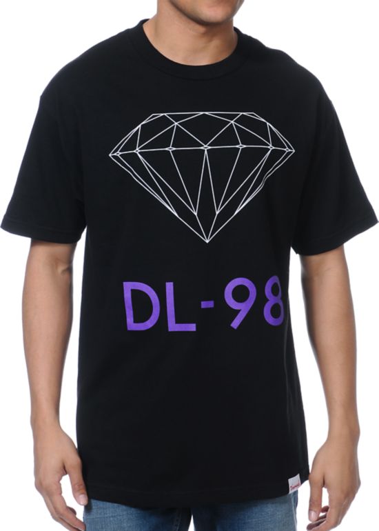 Diamond Supply DL-98 Black Tee Shirt