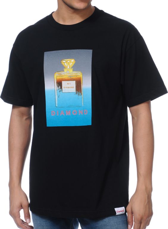 Diamond Supply No. 1 DMND Black Tee Shirt