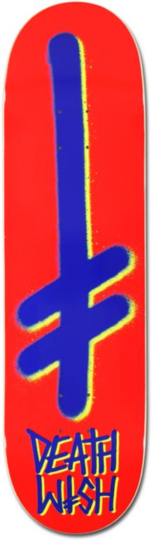 Deathwish Gang Logo Red & Blue 8.4 Skateboard Deck