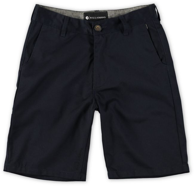 Billabong Boys Carter Navy Blue Chino Shorts