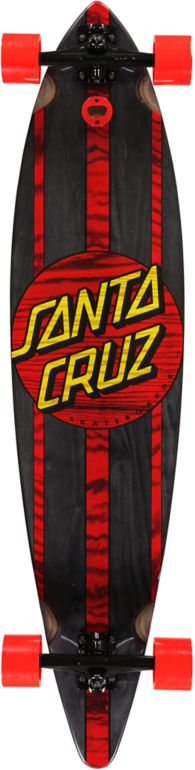 Santa Cruz Black Mahaka 43 Pin TailLongboard