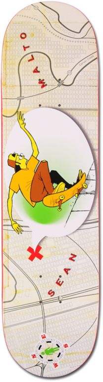 Girl Malto Secret Spot 8.125 Skateboard Deck