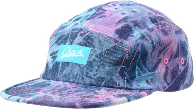 Chuck Originals Trippy Blue Printed Camper 5 Panel Hat
