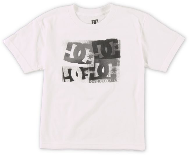 DC Boys Therapy White Tee Shirt