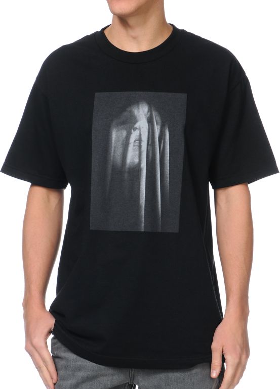 Black Scale Shroud Black Tee Shirt
