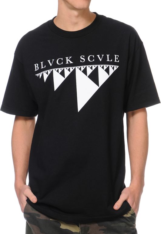 Black Scale Pyramidology Black Tee Shirt