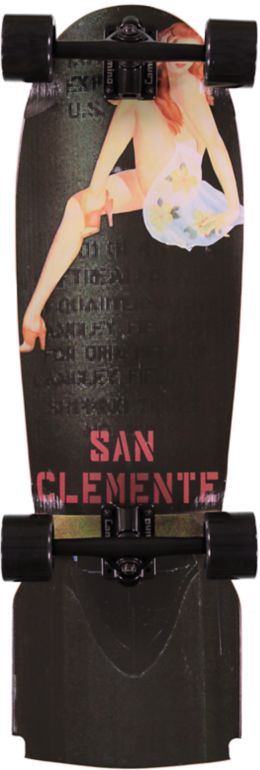 San Clemente Bomb 33.5 Cruiser Complete Longboard
