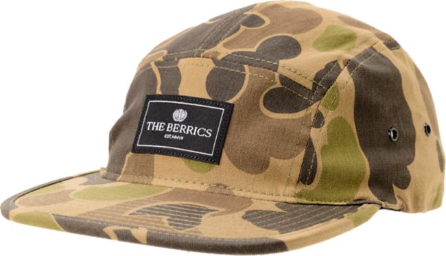 The Berrics Picked Camo 5 Panel Hat
