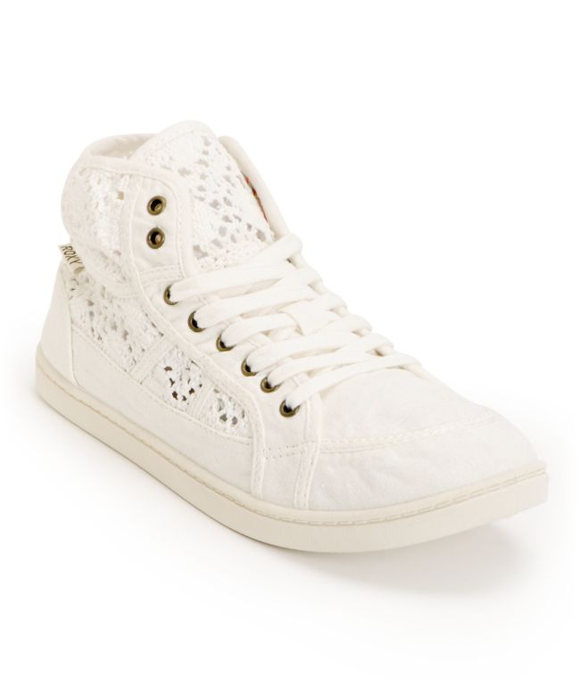 Roxy Rockie Crochet Mid Top Shoe