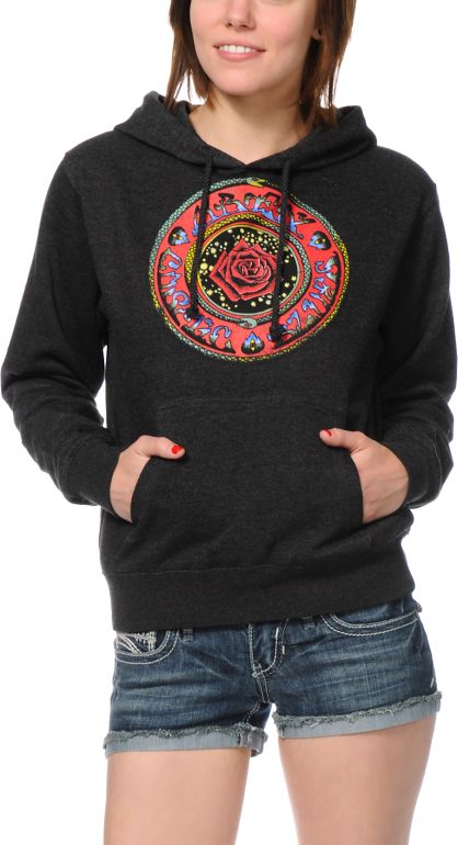 Obey Cosmic Blues Charcoal Pullover Hoodie