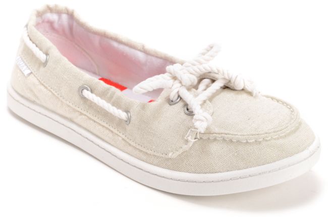 Roxy Ahoy II White Slip On Shoe