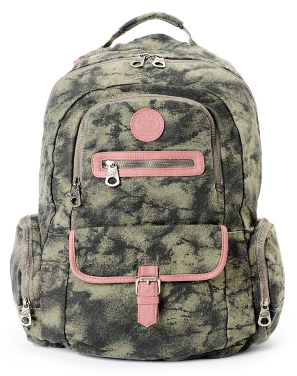 Roxy Ship Out Grape Leaf Green Backpack