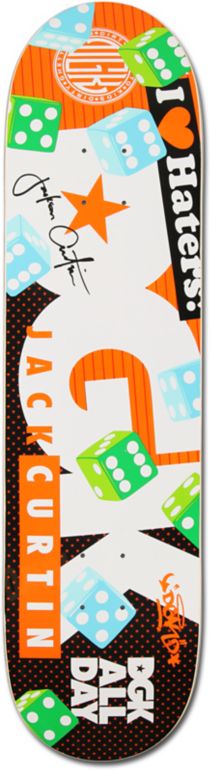 DGK Jack Curtin Vices 8.1 Skateboard Deck