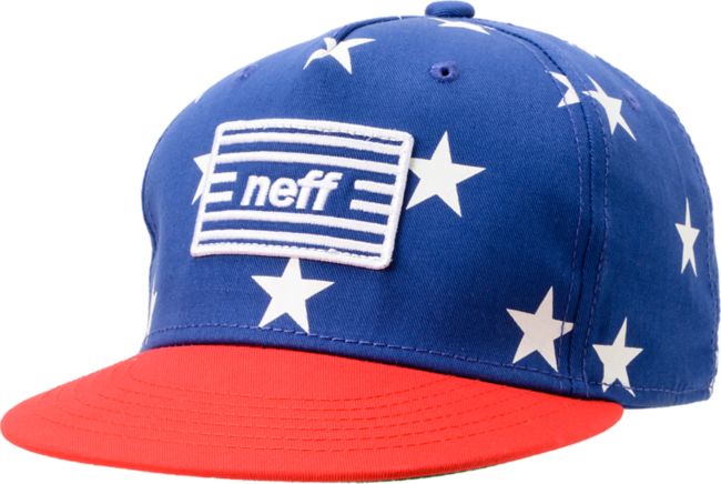 Neff Jazz Red, White, & Blue Snapback Hat