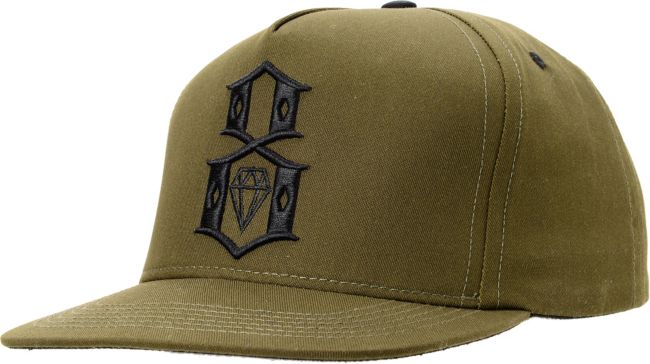 REBEL8 Logo Winter Army Snapback Hat