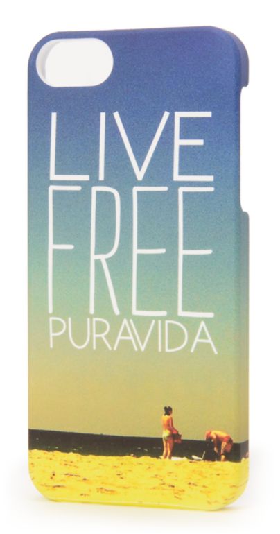 Pura Vida Live Free iPhone 5 Case