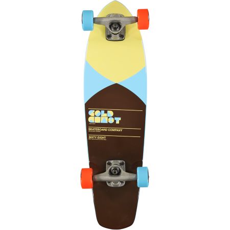Gold Coast Pier Blue 7.5 Mini Cruiser Complete Skateboard