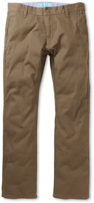 Matix Nexus Brown Slim Chino Pants