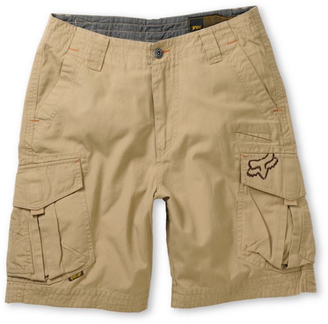 Fox Slambozo Dark Khaki Cargo Shorts