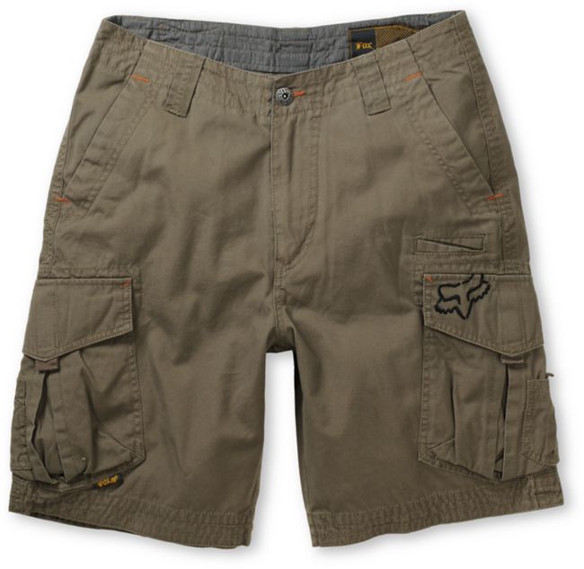 Fox Slambozo Military Dark Green Cargo Shorts