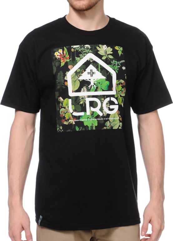 LRG Purveyors Of Style Black Tee Shirt