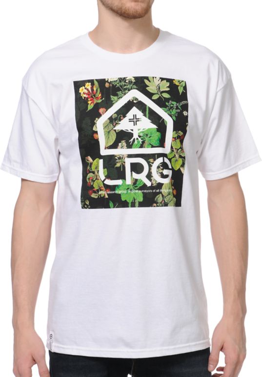 LRG Purveyors Of Style White Tee Shirt