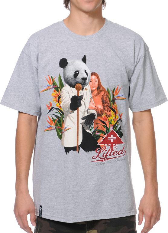 LRG Living The Dream Ash Tee Shirt