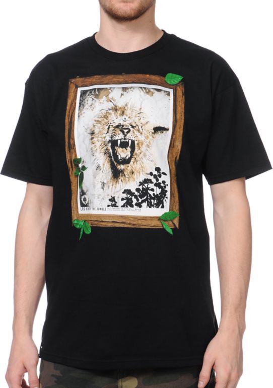 LRG Jungle King Black Tee Shirt