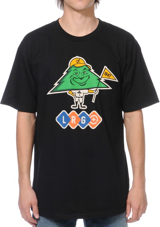 LRG Tree Man Black Tee Shirt