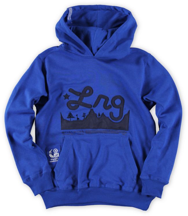 LRG Boys Mountain Range Blue Pullover Hoodie