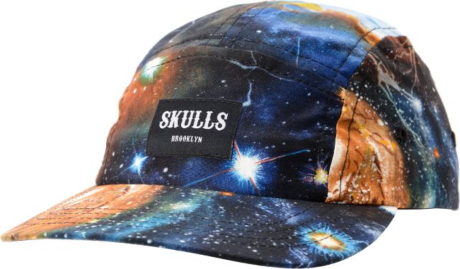 Skulls Cosmos 5 Panel Hat