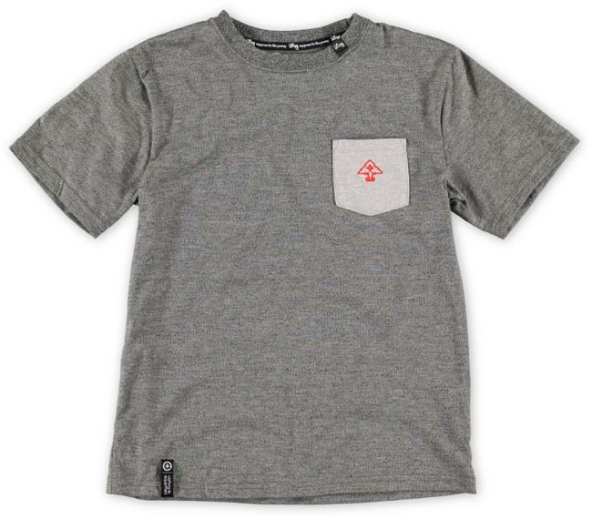 LRG Boys Core Grey Pocket Tee Shirt
