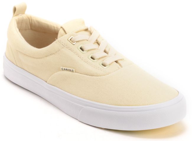 Project CANVAS Primary Natural Canvas Skate Shoe