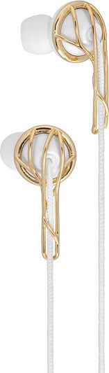 Frends Ella B Gold & White Earbuds