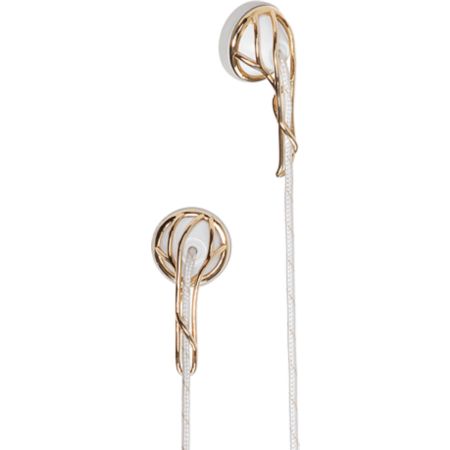 Frends Ella Gold & White Earbuds