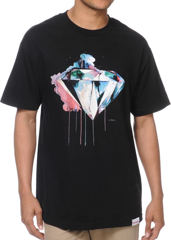 Diamond Supply I Art You Black Tee Shirt