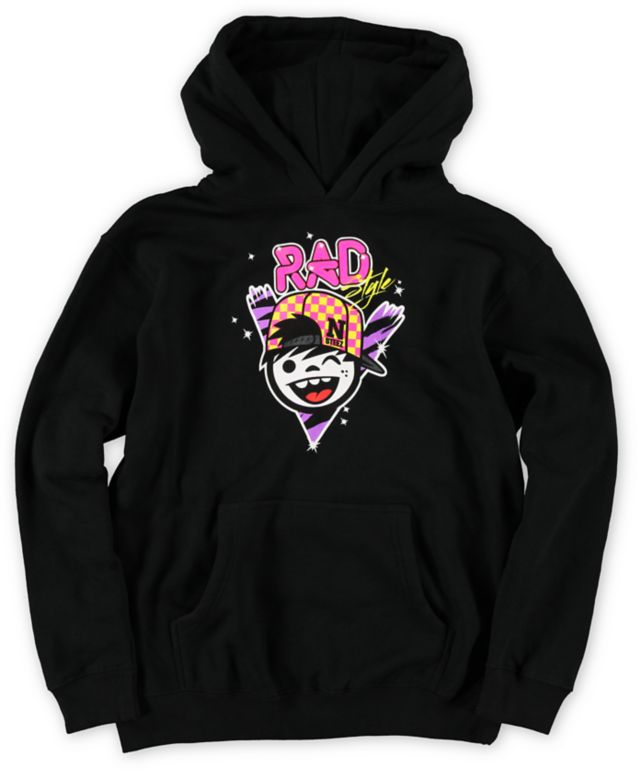 Neff Boys Rad Style Black Pullover Hoodie