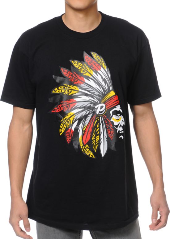 Popular Demand Chief Pro Black Tee Shirt