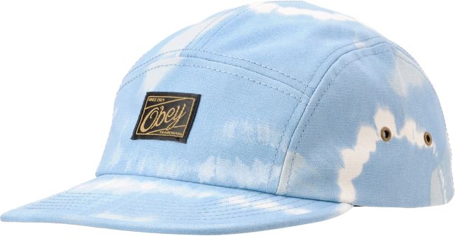 Obey Jerry Tie Dye Blue 5 Panel Hat