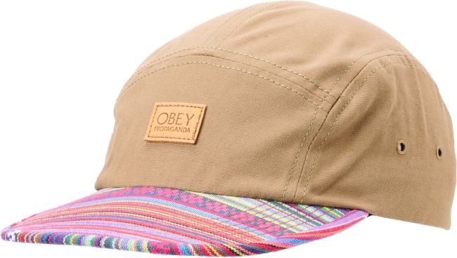 Obey Monterrico Olive 5 Panel Hat