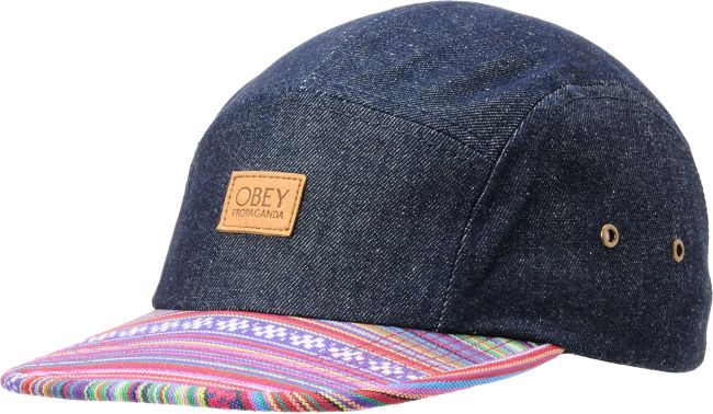 Obey Monterrico Denim 5 Panel Hat