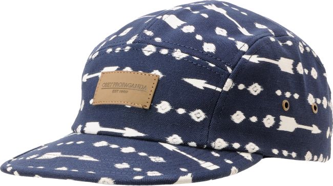 Obey Pacifica Navy 5 Panel Hat
