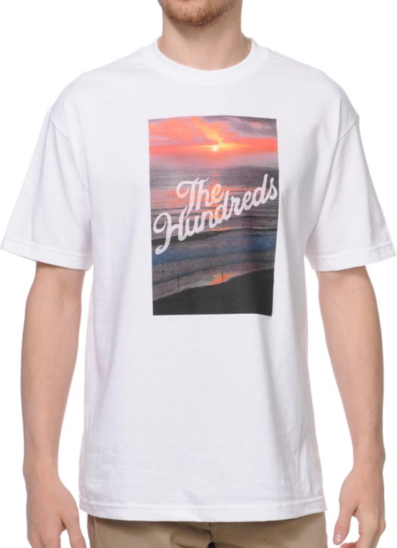 The Hundreds Dusk White Tee Shirt