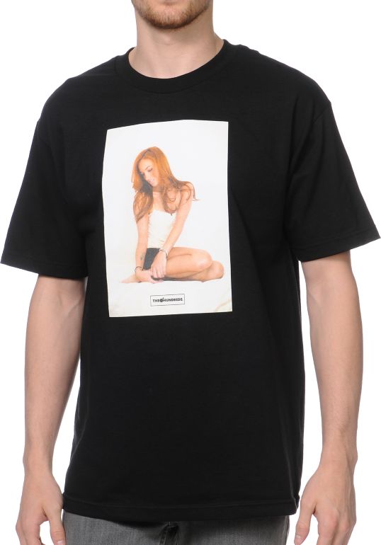 The Hundreds Lauren Black Tee Shirt