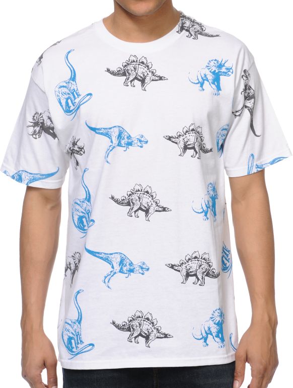 A-Lab Dino Party White Tee Shirt