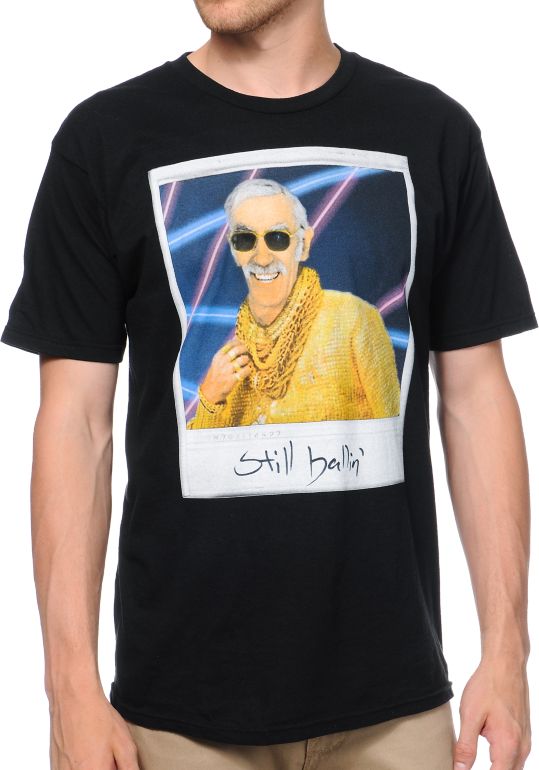 A-Lab Still Ballin Black Tee Shirt