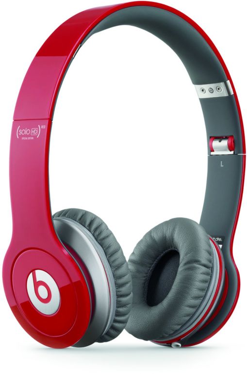 Beats By Dre Solo HD (RED) Headphones