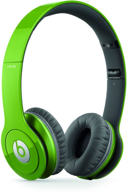 Beats By Dre Solo HD Green Headphones