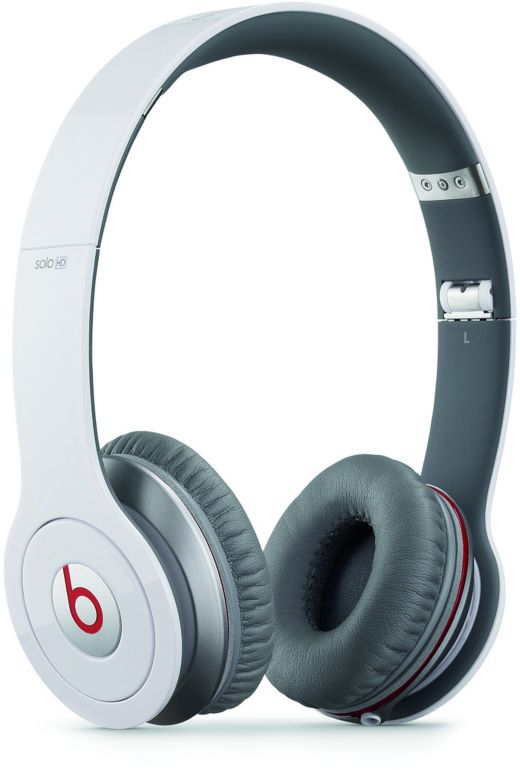 Beats By Dre Solo HD White Headphones